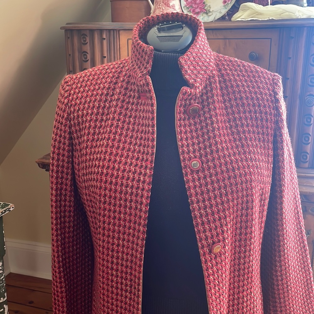 Adrienne Vittadini, Designer wool coat
